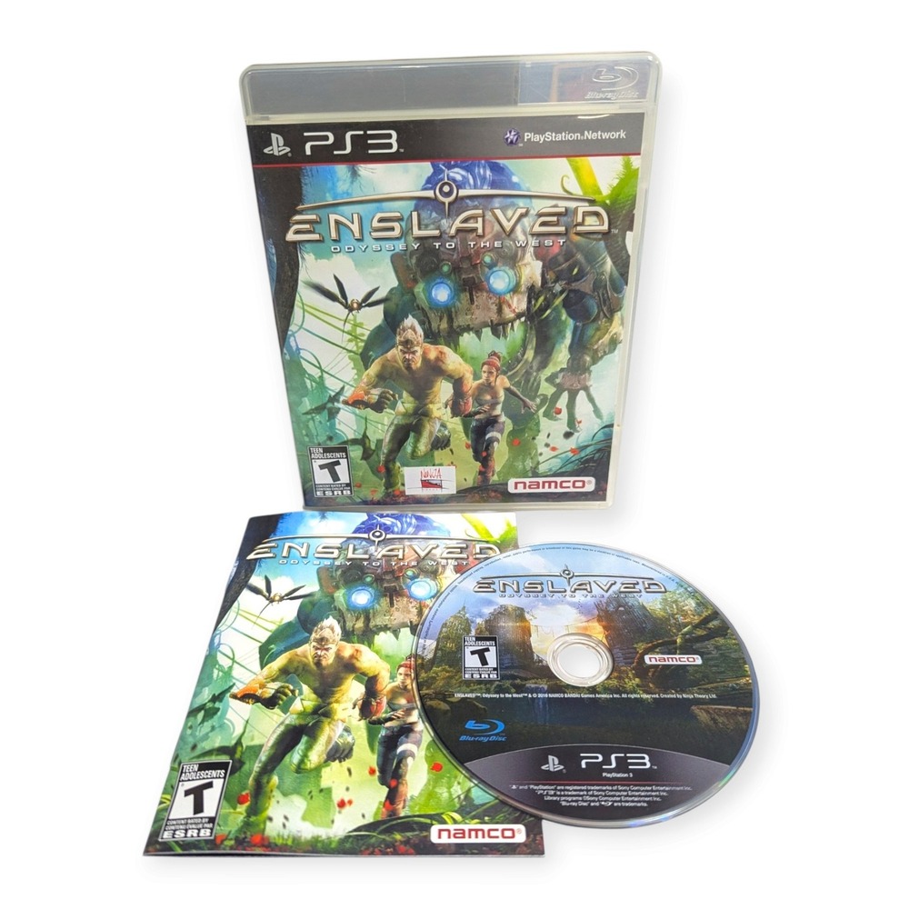 Enslaved Odyssey to the West Namco Sony PlayStation 3 PS3 Complete CIB Action